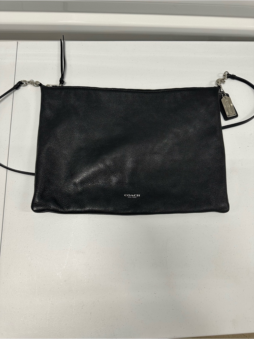 EUC COACH Bleecker Black Daily Shoulder Bag